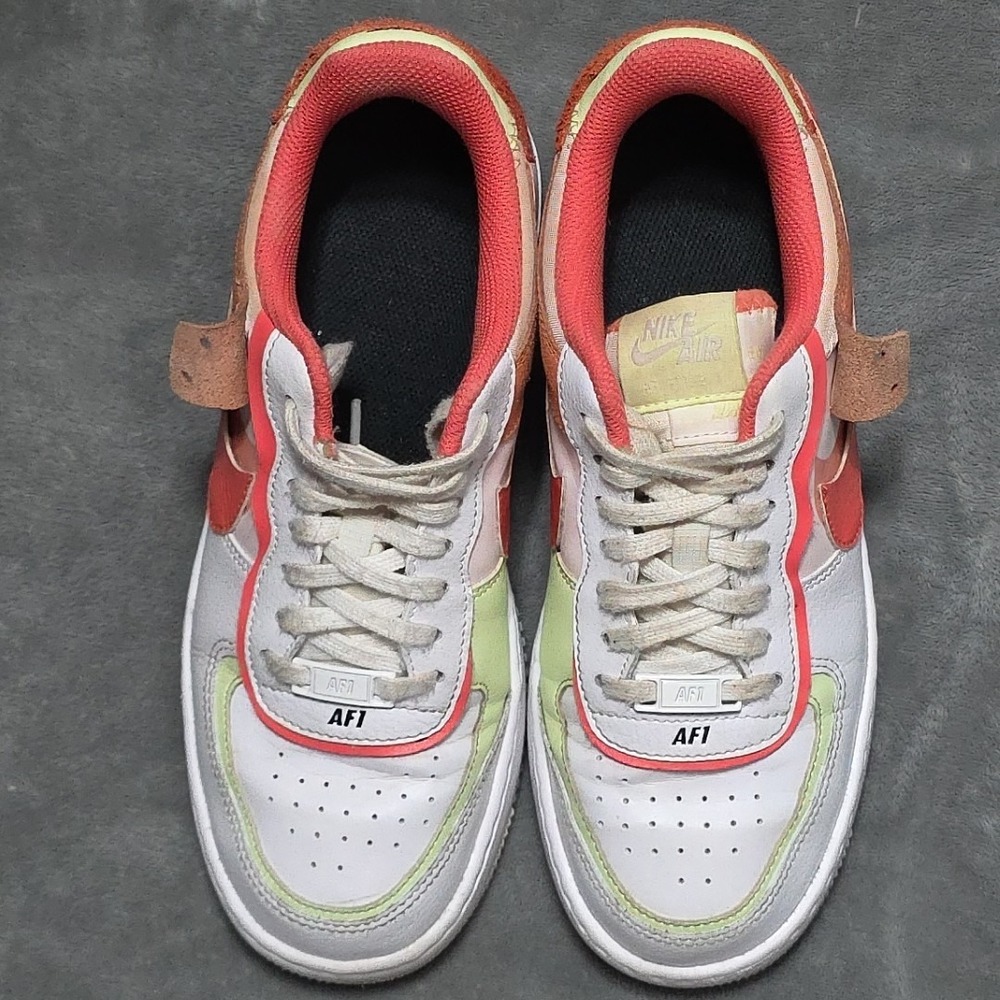 Size 8.5 - Nike Air Force 1 Shadow White Magic Ember W - Picture 8 of 8